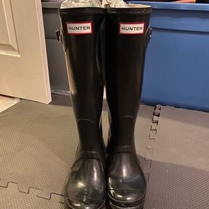 Hunter rain boots
